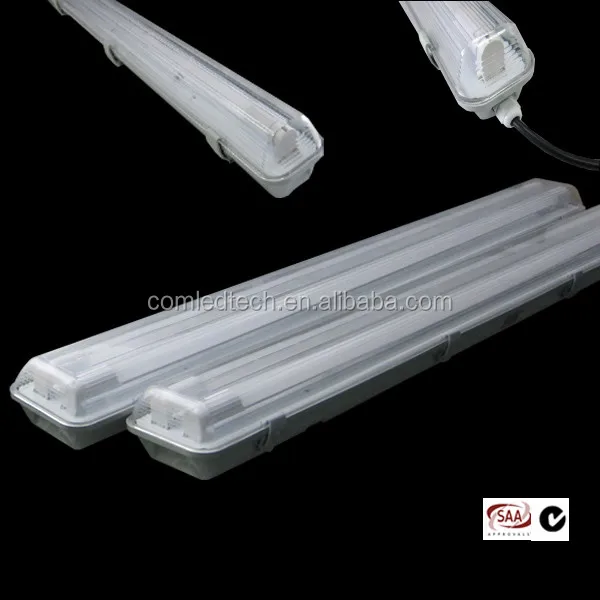 4ft Single Tube T8 Emergency Led Lighting Fluorescent Fixture 18w