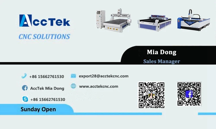 AccTek High Speed CNC Milling machine 1212 Mini CNC 5 Axis Router For Sale