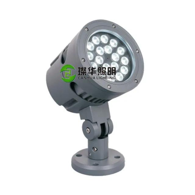 IP65 external wall facade 120V AC RGB change color spotlight 9W 18W led projection outdoor light