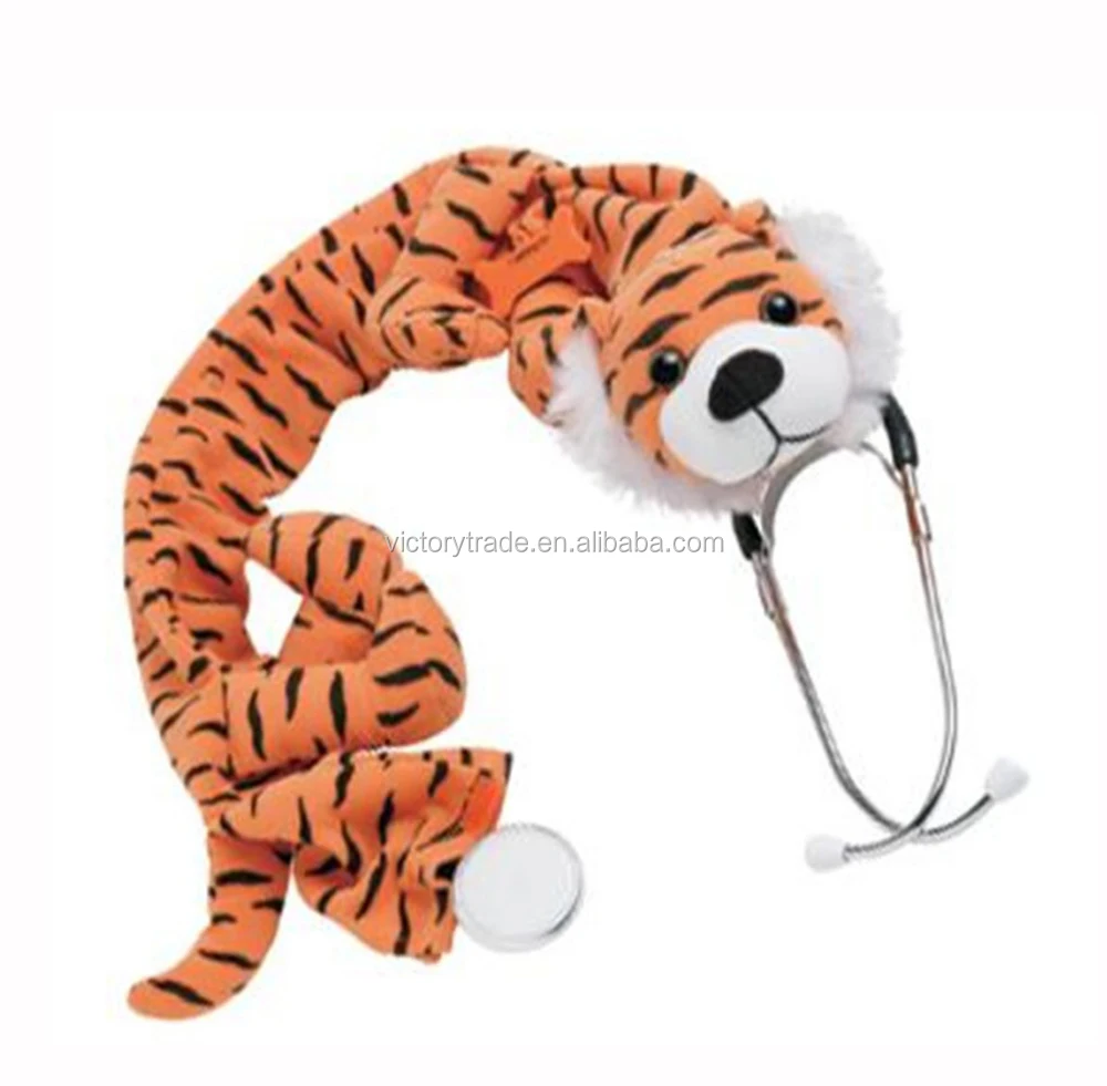 Vgf0908 Cute Plush Toy Animal Shape Stethoscope Cover For Pediatric
