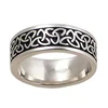 High Quality Antique Silver celtic ring