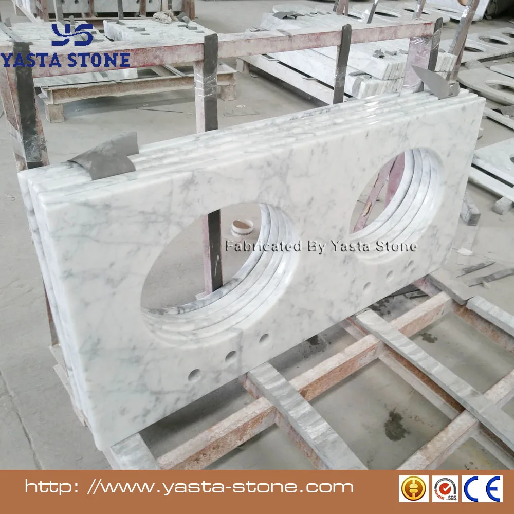 Italian Bianco Carrara White Marble Countertop Italian Bianco Carrara White Marble Countertop