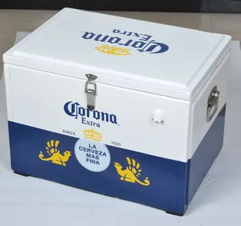 Metal Corona Cooler Box - Buy Metal Corona Cooler Box,Portable Cooler ...