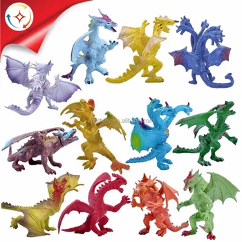 mini plastic dragons