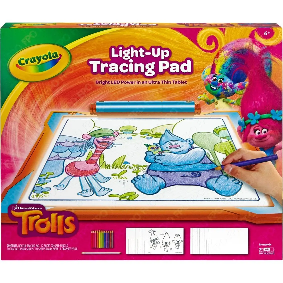 Buy Crayola Light-Up Tracing Pad - Pink Disney Princess Edition in