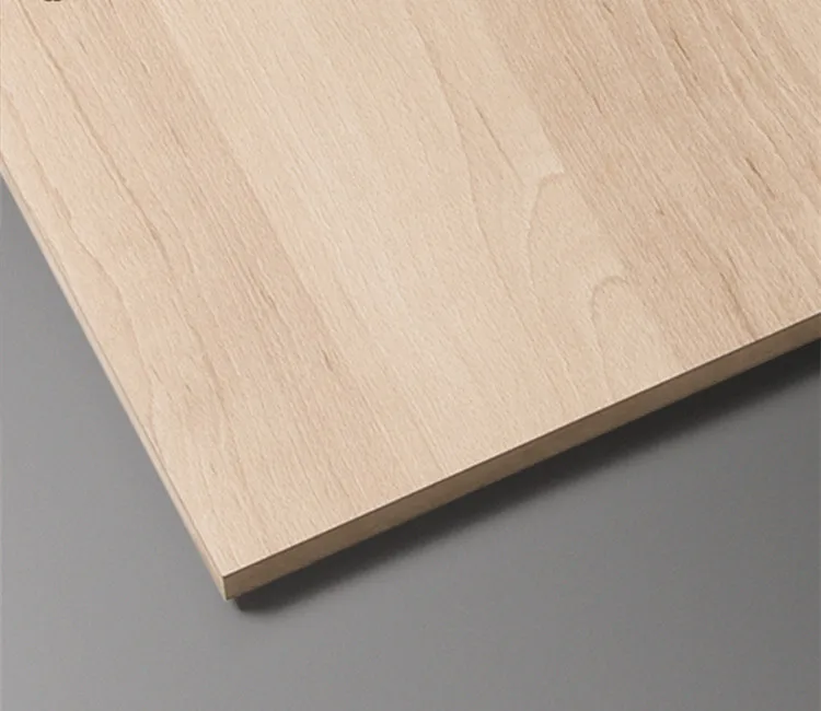 China Cheap Texture Melamine Particle Board / Embossed Melamine Faced