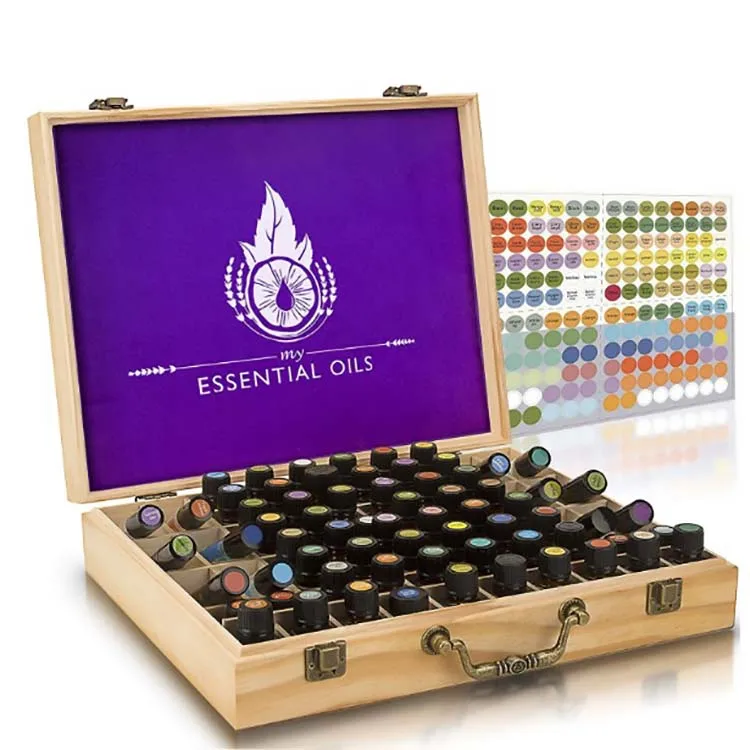 Essential box. Oil box. wooden box for essential oil doterra.