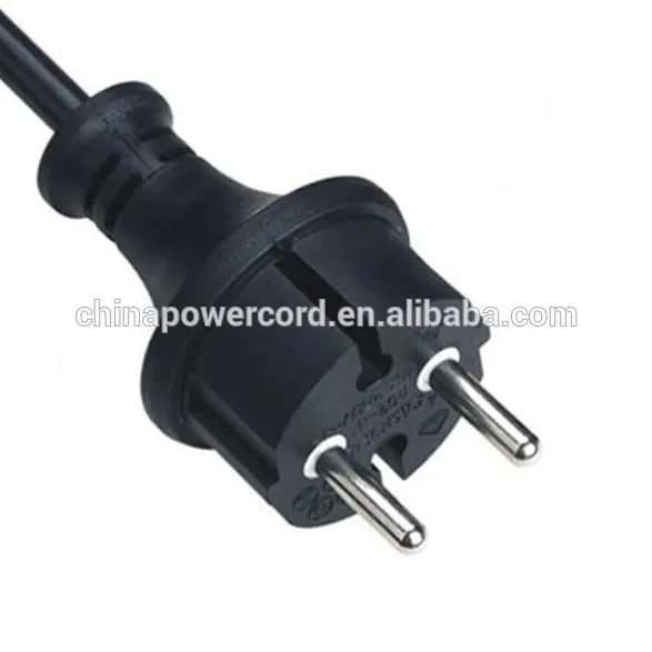 Vde Approval 2 Pin Ac Eee7/16 Power Cord Plug For Eu Market Buy 2 Pin