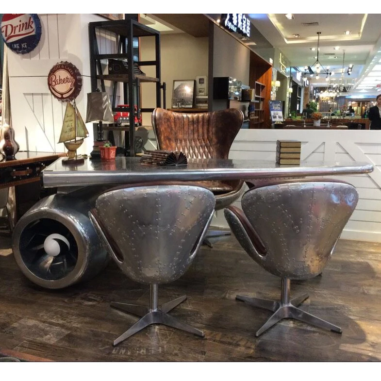 Aluminum Metal Rivets Aircraft Wing Aviation Desk Customization