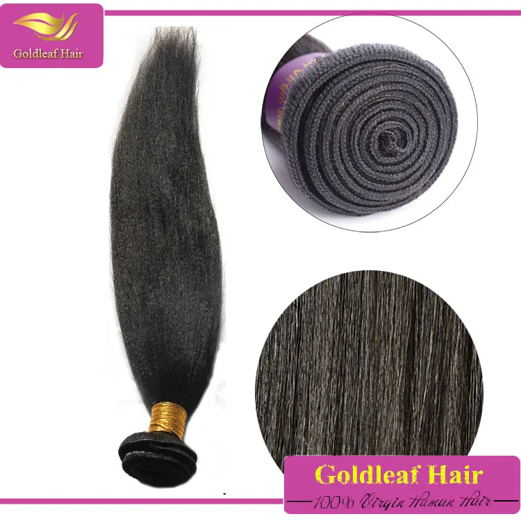 Competitive Price Coarse Light Yaki Texture Hair Perm Yaki Human