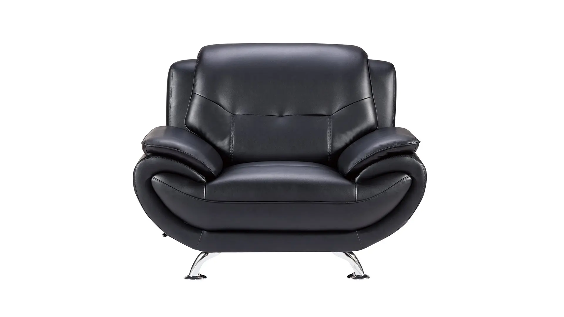 American Leather Sofa Outlet Find Get Quotations American Eagle Furniture Highland Complete 3 Piece Living Room Leather Sofa Set Black