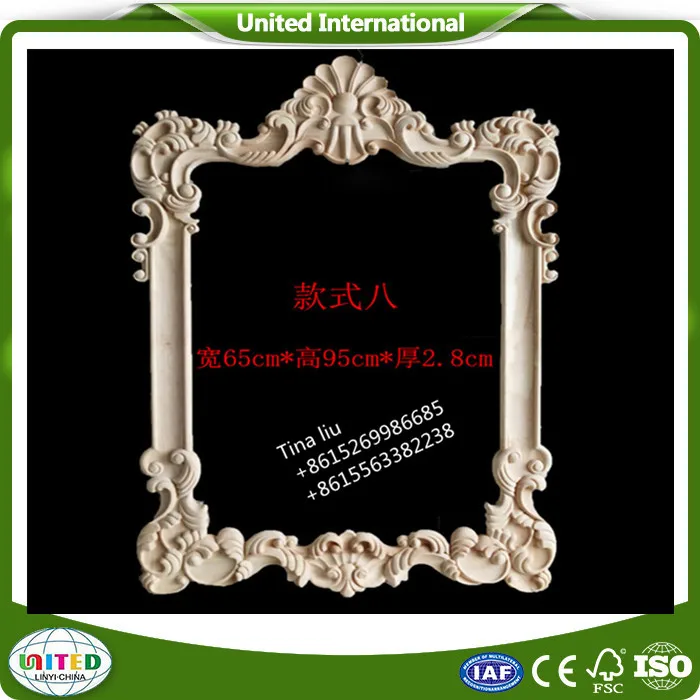 anqitue wood carved mirror frames