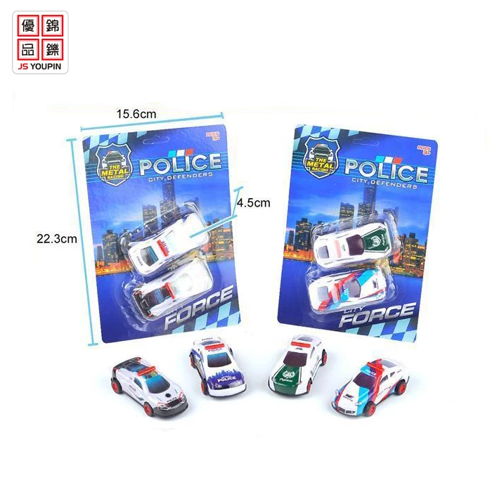 diecast metal police cars