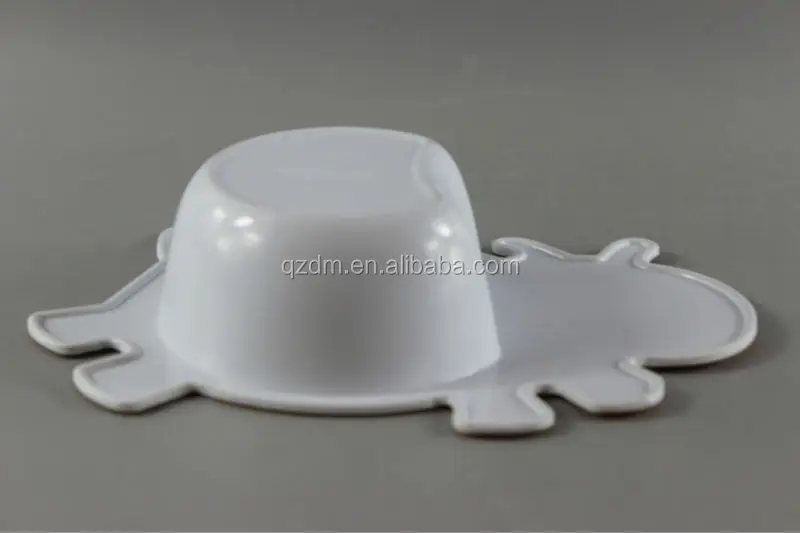Dog Shaped Melamine Dinner Bowl For Kids