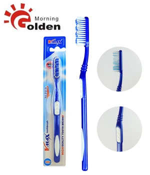 Double Sided Thin Handle Adult Toothbrush With Big Head - Buy Double ...
