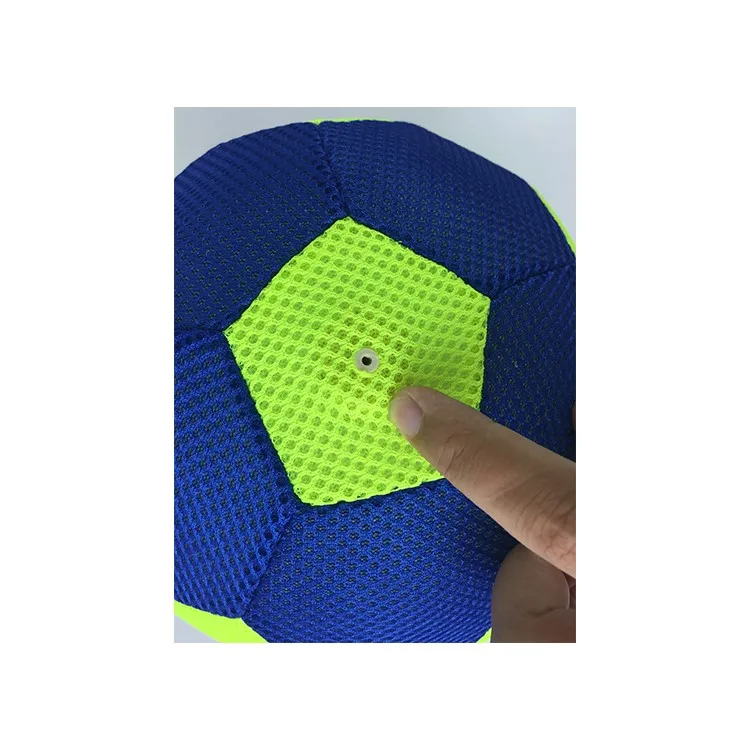 40 Cm Inflatable Coating Mesh Polyester Fabric Pvc Toy Volleyball Ball