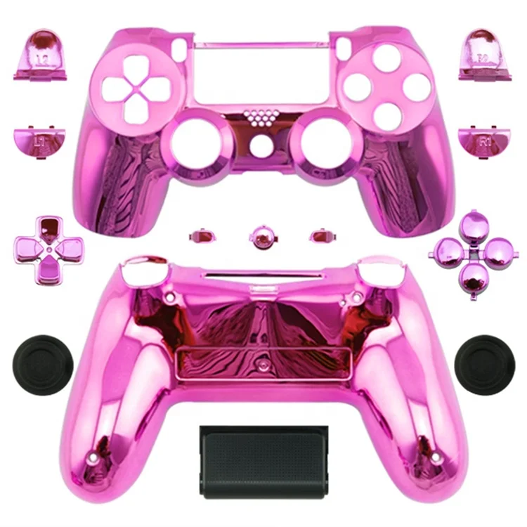 pink ps4 controller shell