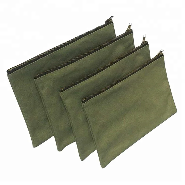 small canvas zipper tool bag