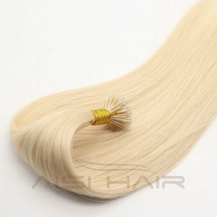 Aisi Hair Remy Indian Micro Ring Beads Human Hair Extensions Light ...