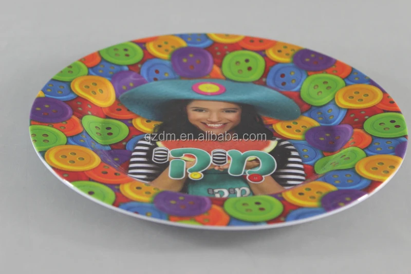 Kid's Melamine Round Plate Food grade