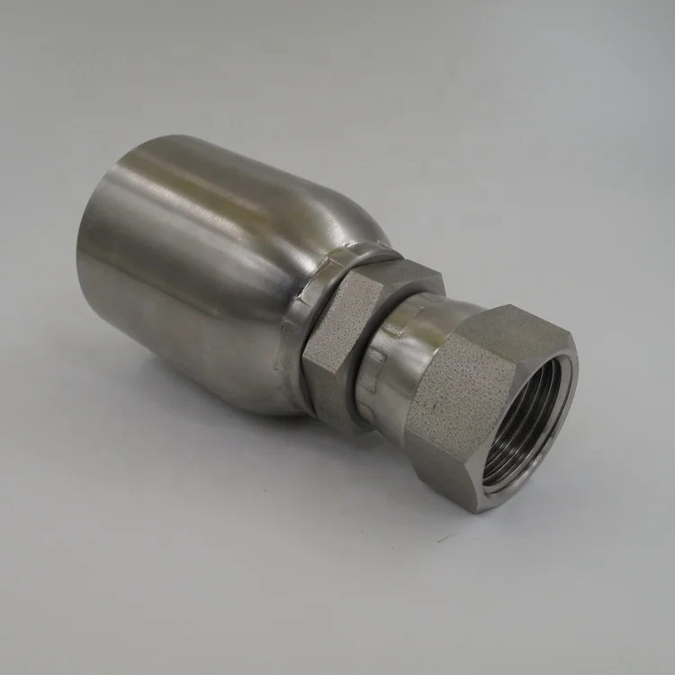 Quick Coupling Male Seal Metric Reusable Stainless Steel Hydraulic Hose