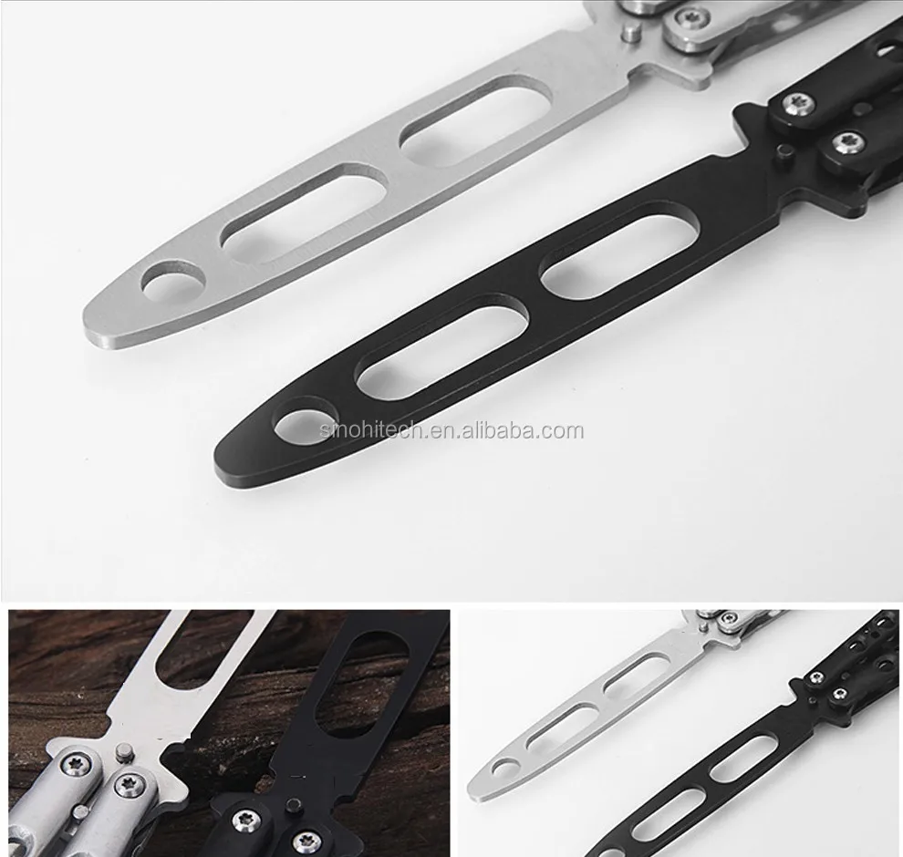 Popular Cs Go Butterfly Knife Trainer Practice Flip Knife,No Sharpened