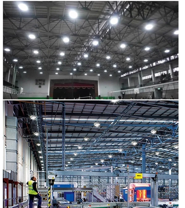 Industrial LED High Bay Retrofit 100w 150w 200w 120lm/w UFO industrial led high bay light