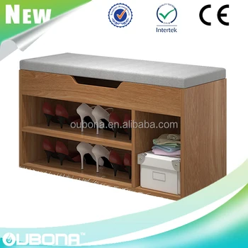 Shoe Storage Bench Cubby Organizer Shelf Cabinet With Seat Cushion For Foyer Closet Entryway Ottoman Buy Bangku Penyimpanan Rak Terbuka Kabinet Lemari Sepatu Product On Alibaba Com