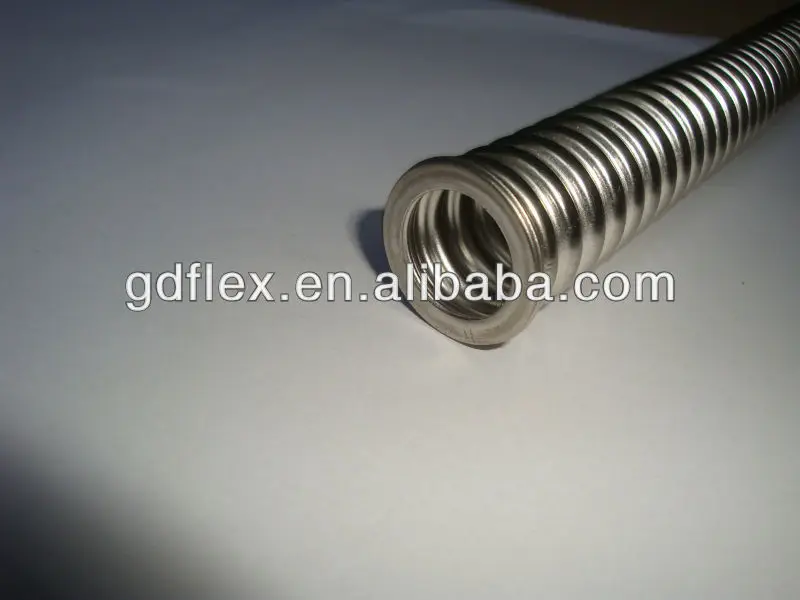 corrugated stainless steel tubing