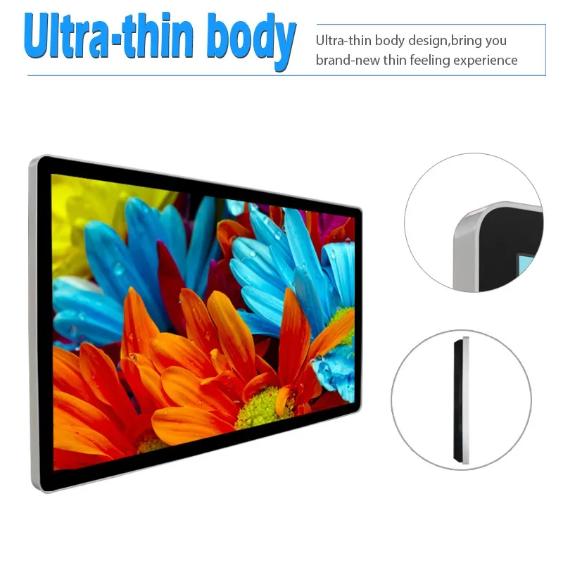 42 inch wall mount lcd touch network Android digital signage