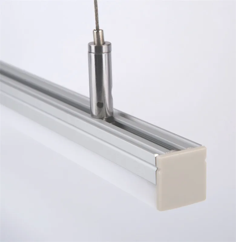 2019 New Aluprofile Linear Extrusion Aluminium Ceiling Light Bar Alu Profile Strip Led Channel Diffuser