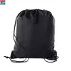 Anti-pilling Outdoor carrier drawstring backpack customized bag with drawstring