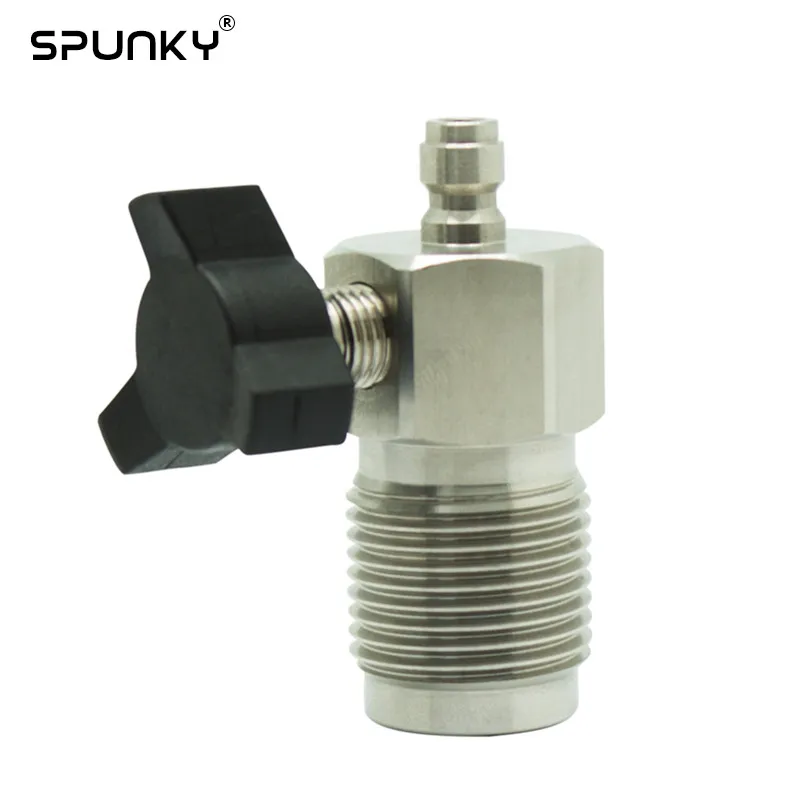 New Paintball Pcp Hpa Fill Station Adapter 300bar Din Valve G5/8 With