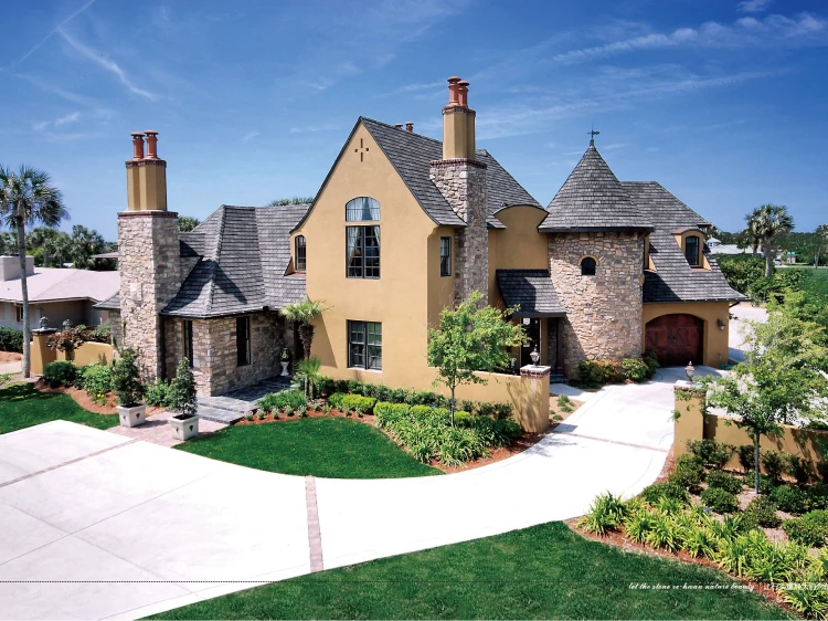 mixed stone GB-N33 artificial cultural stone textured tiles