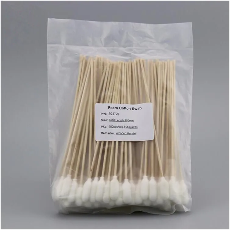 Bulk Dust Clean Room Cotton Swab For Cleanroom Industrial Use Buy