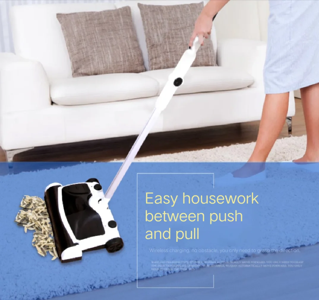 New Cordless Electric Broom Easy Home And Office Use Sweeper - Buy ...