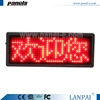 LANPAI( Shenzhen Factory)Special Offer B1236 series Scrolling message USB rechargeable led electronic name badges