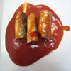 Canned mackerel fish in tomato sauce of mackerel canned