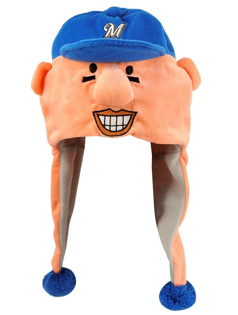 MLB Milwaukee Brewers Thematic Mascot Dangle Hat- Sausage #4, Hot Dog