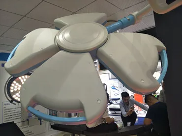 Ceiling dual demo led operating lamp in hospital operation room surgical light