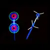 best toys for 2015 christmas gift windmill double-end LED flashing spinner christmas 6 LED Double End Flashing Windmill