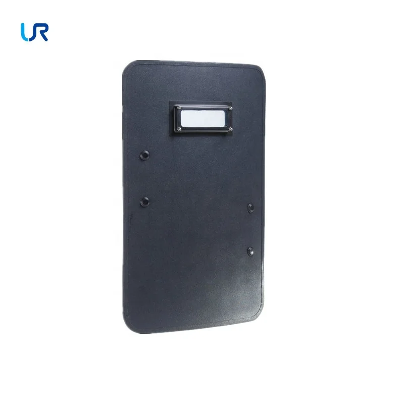 Nijiiia/iii/iv Handheld Police Bullet Proof Ballistic Riot Shield Sale With Ballistic Glass