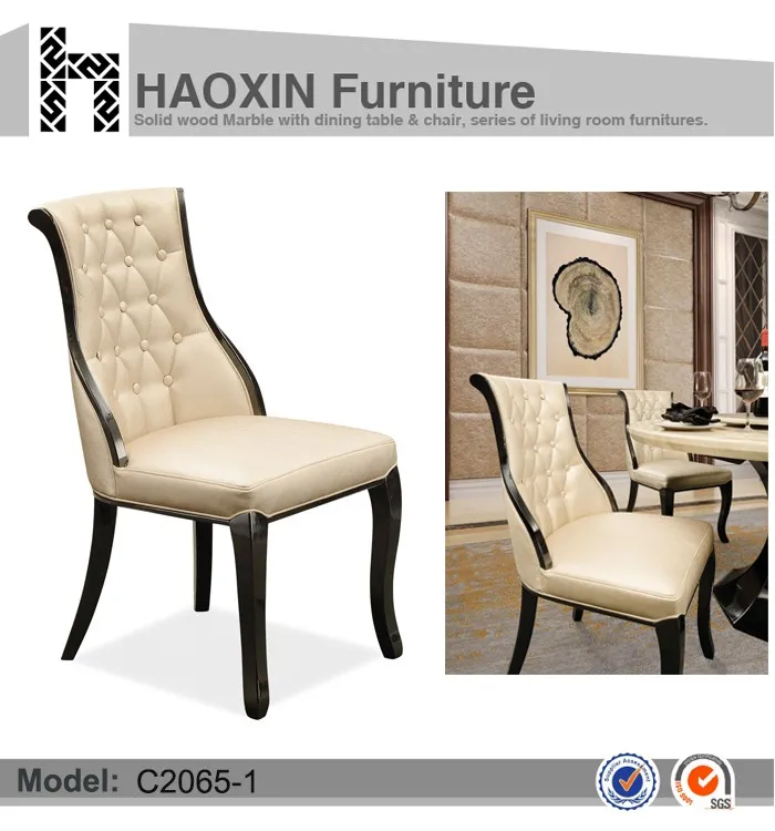 European Style Dining Chairs Elegant Restaurant Modern Dinning Chair