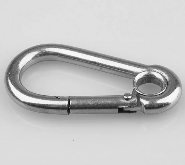 AISI 304 stainless steel safety spring snap hook safety hook, View