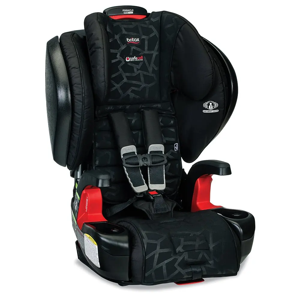 Britax Frontier G1 1 Click Harness 2 Booster Car Seat W Britax Frontier G1 1 Click Harness 2 Booster Car Seat W Travel Bag Black Kaleidoscope