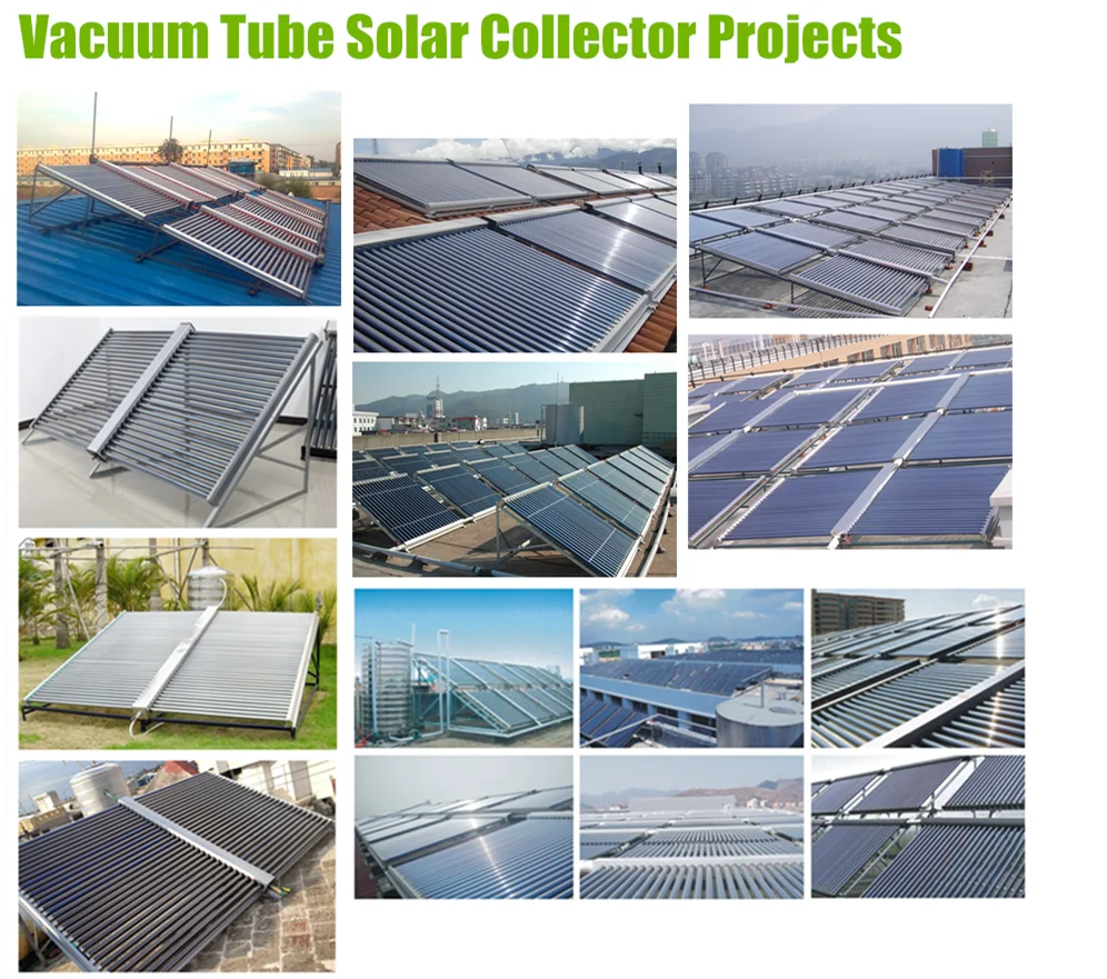 BABYSUN unpressurized solar collectors for split solar water heaters, vacuum tube solar collectors