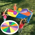 1SET LOT Super Sturdy Parachute Outdoor toys Teamwork toys Birthday gift Christmas toys Team games Kindergarten