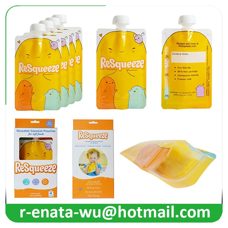 Spout Zipper Food Pouch