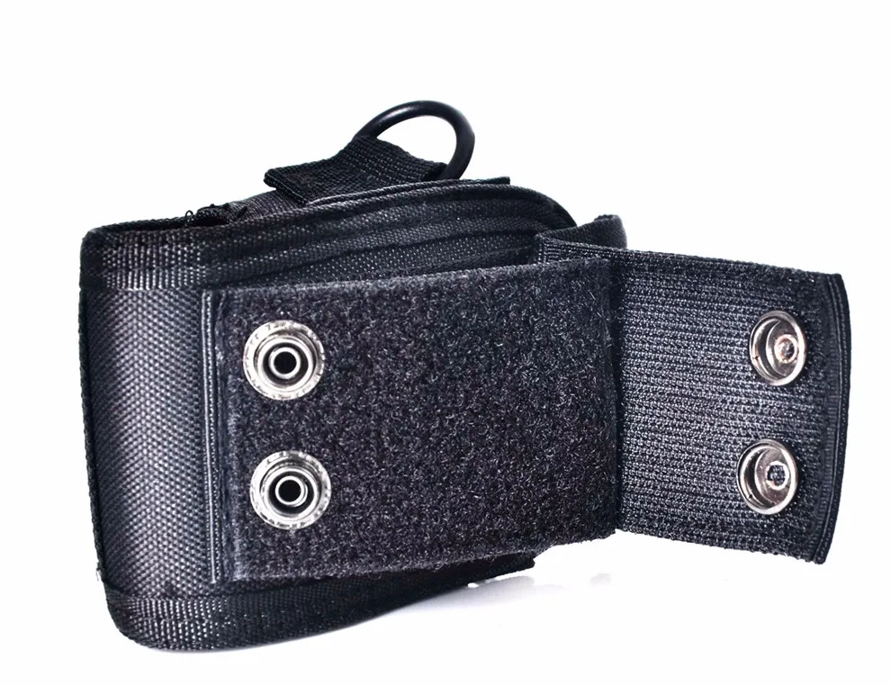 Portable walkie talkie leather case MSC-20A two way radio case for BAOFENG/ZASTONE/HYT walkie talkie nylon case