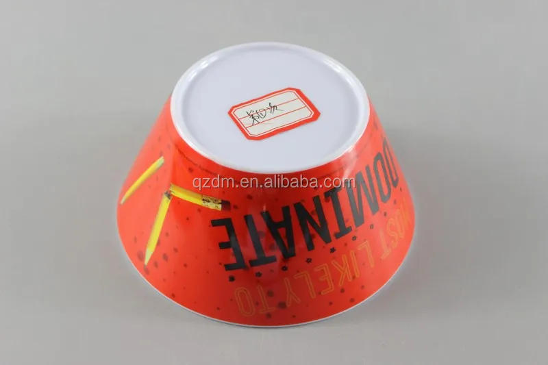 Foodgrade Melamine Kids Bowl Plastic Food bowl